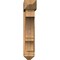 Ekena Millwork Balboa Arts and Crafts Smooth Bracket w/ Offset Brace, Western Red Cedar, 7 1/2"W x 32"D x 38"H BKT0806X32X38BOA03SWR - alternate 3